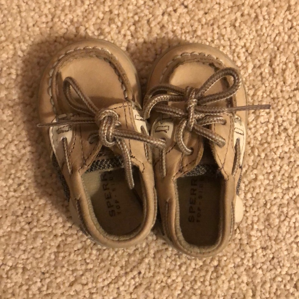 Baby sperry sliders